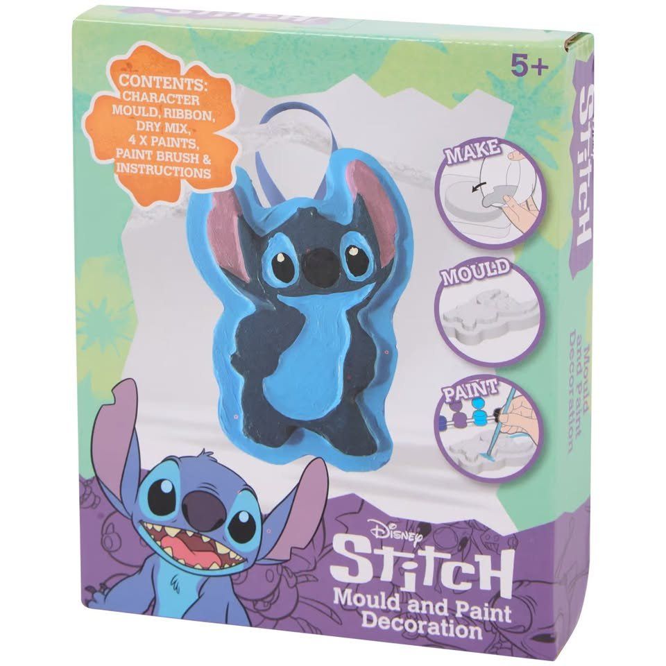 Kit bricolage: NEW Kit créatif Stitch en plâtre – Nuovo e nell'imballaggio originale da Châtelaine venduto da suisseshopping