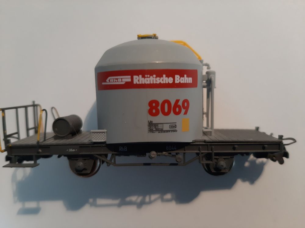 Bemo Modelleisenbahnen: Bemo H0m 2252 139 RhB Uce 8069 Zementtransportwagen – Gebraucht aus Thun von Schwarzsee48 2