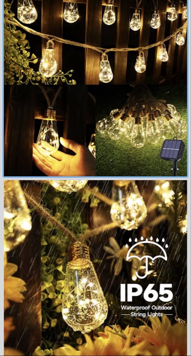 Lichterketten & Leisten: Solar Lights WITHOUT panel – Neu und originalverpackt aus Zürich von mxcs 2