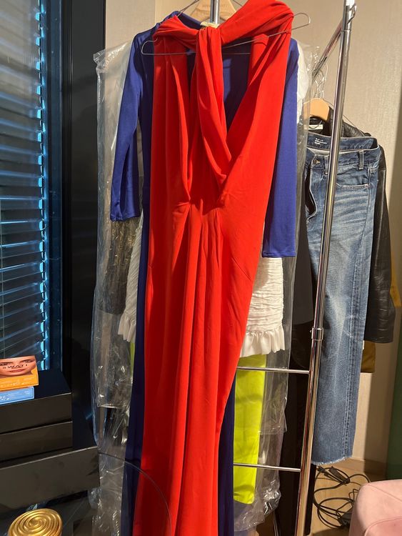 Vestiti: Red long cocktail dress – Usato da Genève venduto da val_rp9x 2