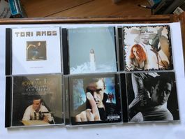 cds lot nr 18, 3 x tori amos, 3 x robbie williams