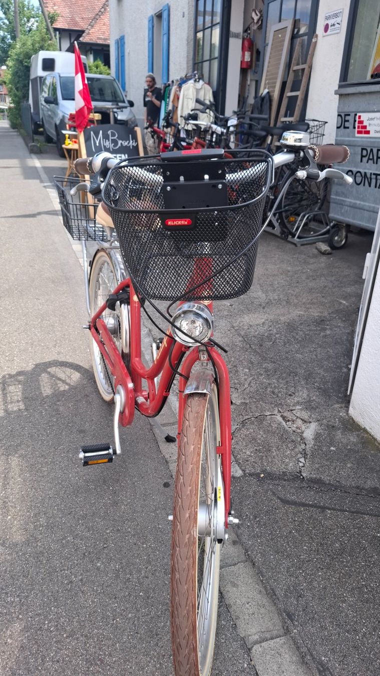 Villiger Velos: Rotes Stadtrad von Villiger mit Gangschaltung, Sommer! – Gebraucht aus Dietikon von mis_brocki 5
