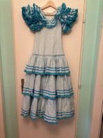 Robe de flamenco pour enfant (vintage, faite main)