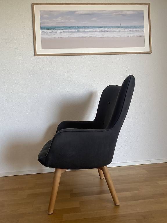 Poltrone: Sessel mit Fusshocker dunkel Grau/Anthrazit – Usato da Meinisberg venduto da davidf19 3