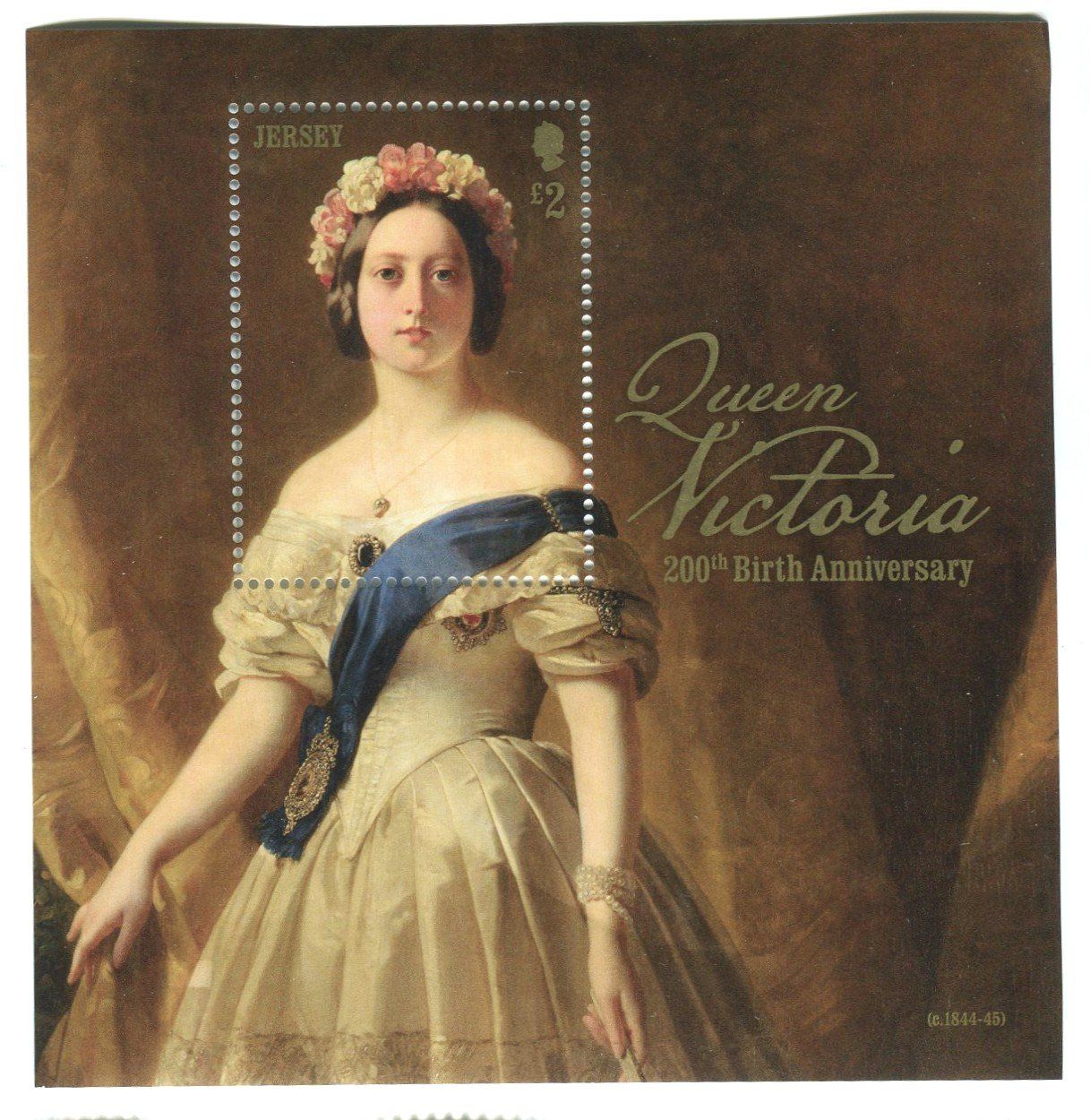 Tutti i francobolli: Block "Königin Victoria". Jersey – Nuovo e nell'imballaggio originale da Basel venduto da Butsch5