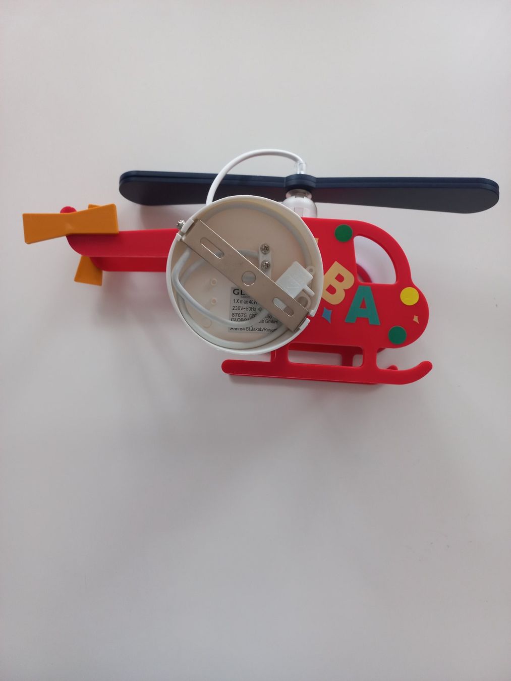 Lampade: Kinder Lampe Helikopter ABC – Usato da Arbon venduto da rispi89 2
