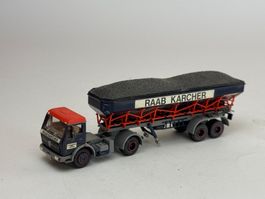 GB5- Kibri Mercedes Kohle Sattelzug Raab Kracher