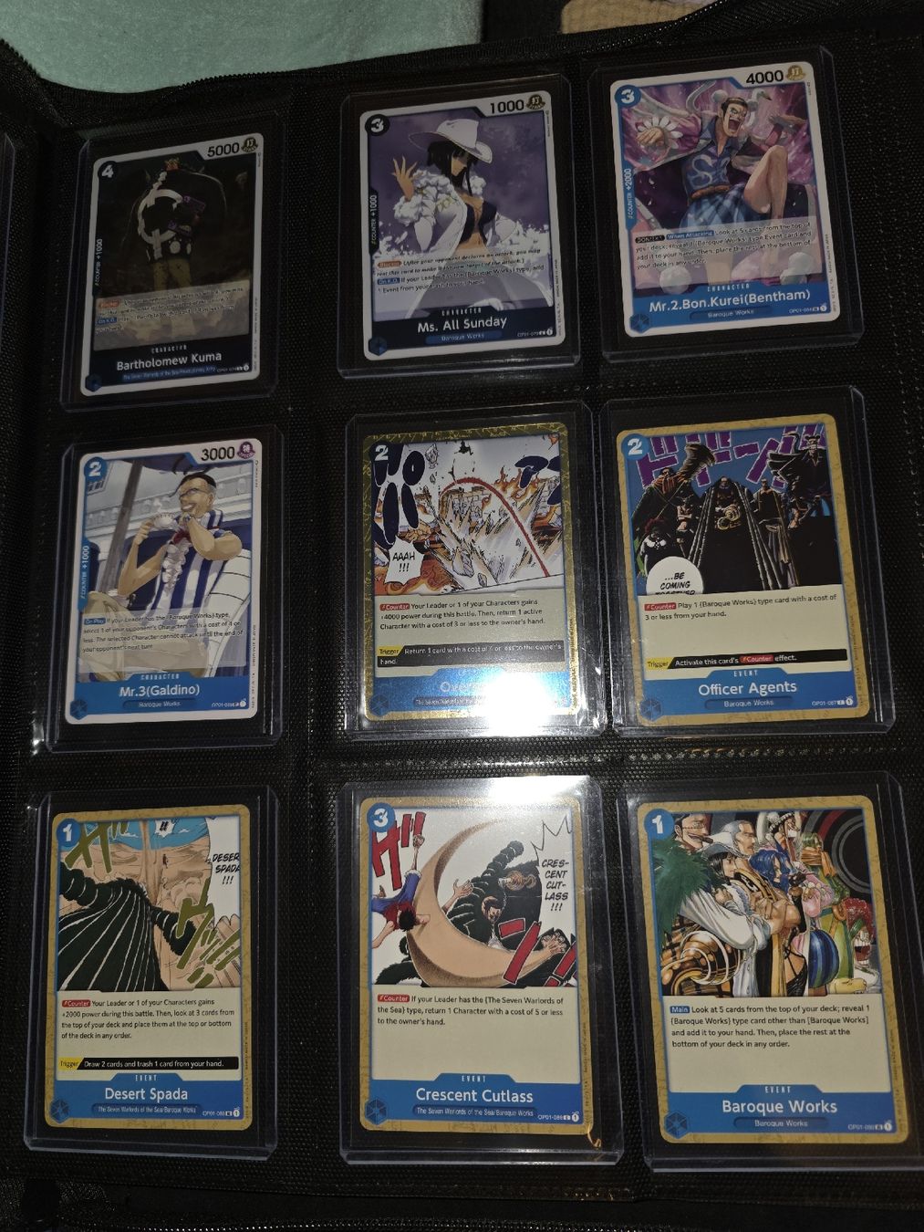 Bandai Carte collezionabili: One Piece - OP01 komplettes Pre Errata Set - Blue Bottom – Nuovo (secondo la descrizione) da Bern venduto da HotOden 7