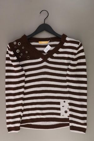 Biba Grobstrickpullover Gr. 38 gestreift
