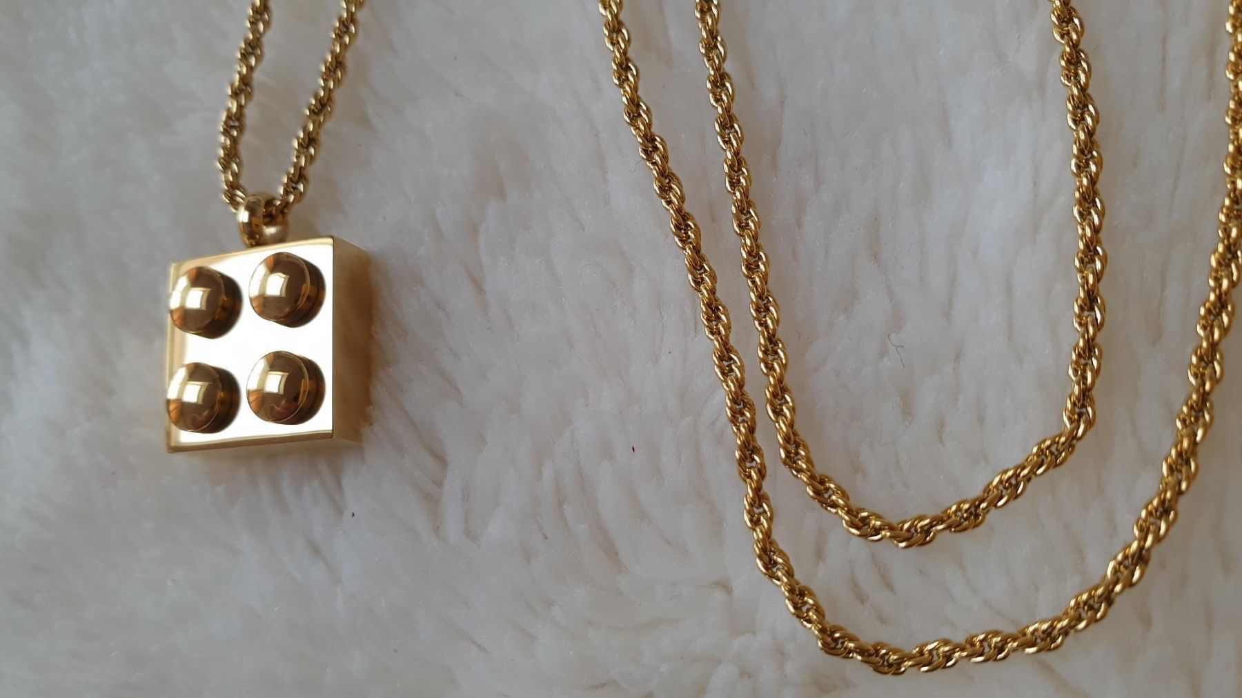Catenine: Kette mit LEGO-Anhänger – Nuovo e nell'imballaggio originale da Würenlos venduto da Abracadabra26
