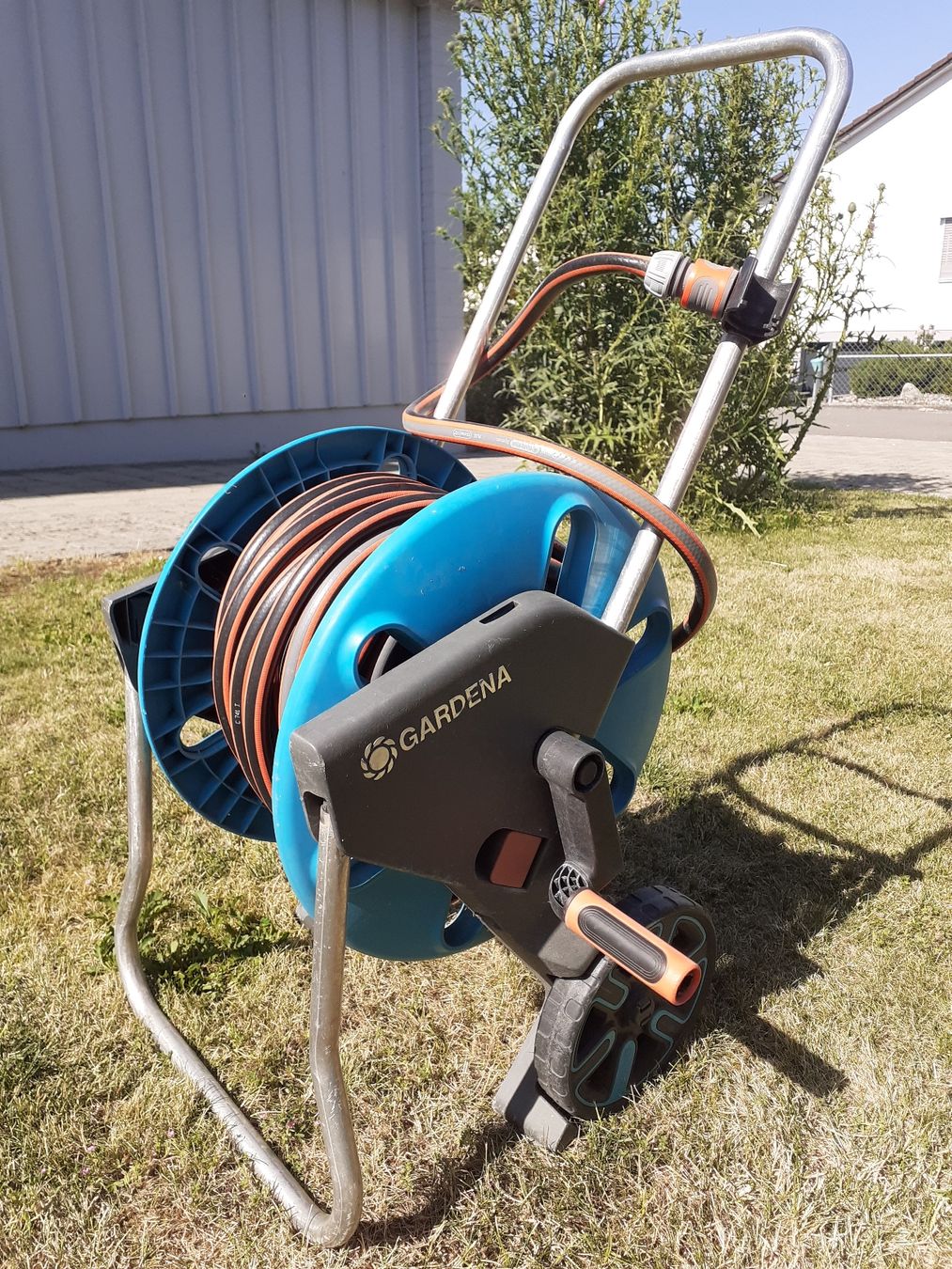 Gardena Tubi & Tubi flessibili: Gardena-Schlauchwagen – Usato da Weinfelden venduto da Ritsch53