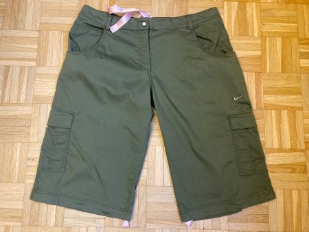NIKE Bermudas Shorts 42 olive grün rosa Band w/NEU Cargo
