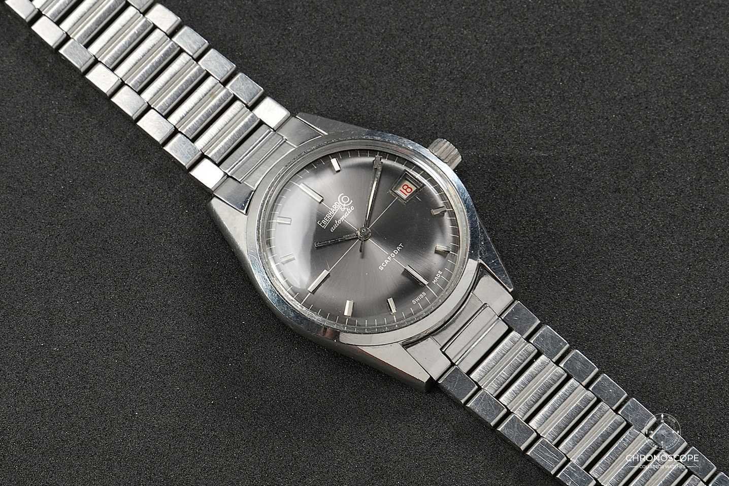 Orologi: Eberhard Scafodat With Original Bracelet, serviced – Usato da Luzern venduto da ChronoScope6004 1