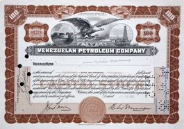 Venezuelan Petroleum Company - 1952