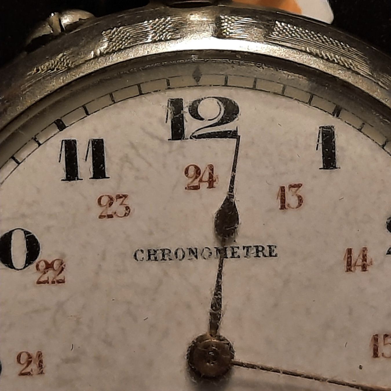 Orologi: Alte Taschenuhr Chronometre – Usato da Busswil BE venduto da balu37 1