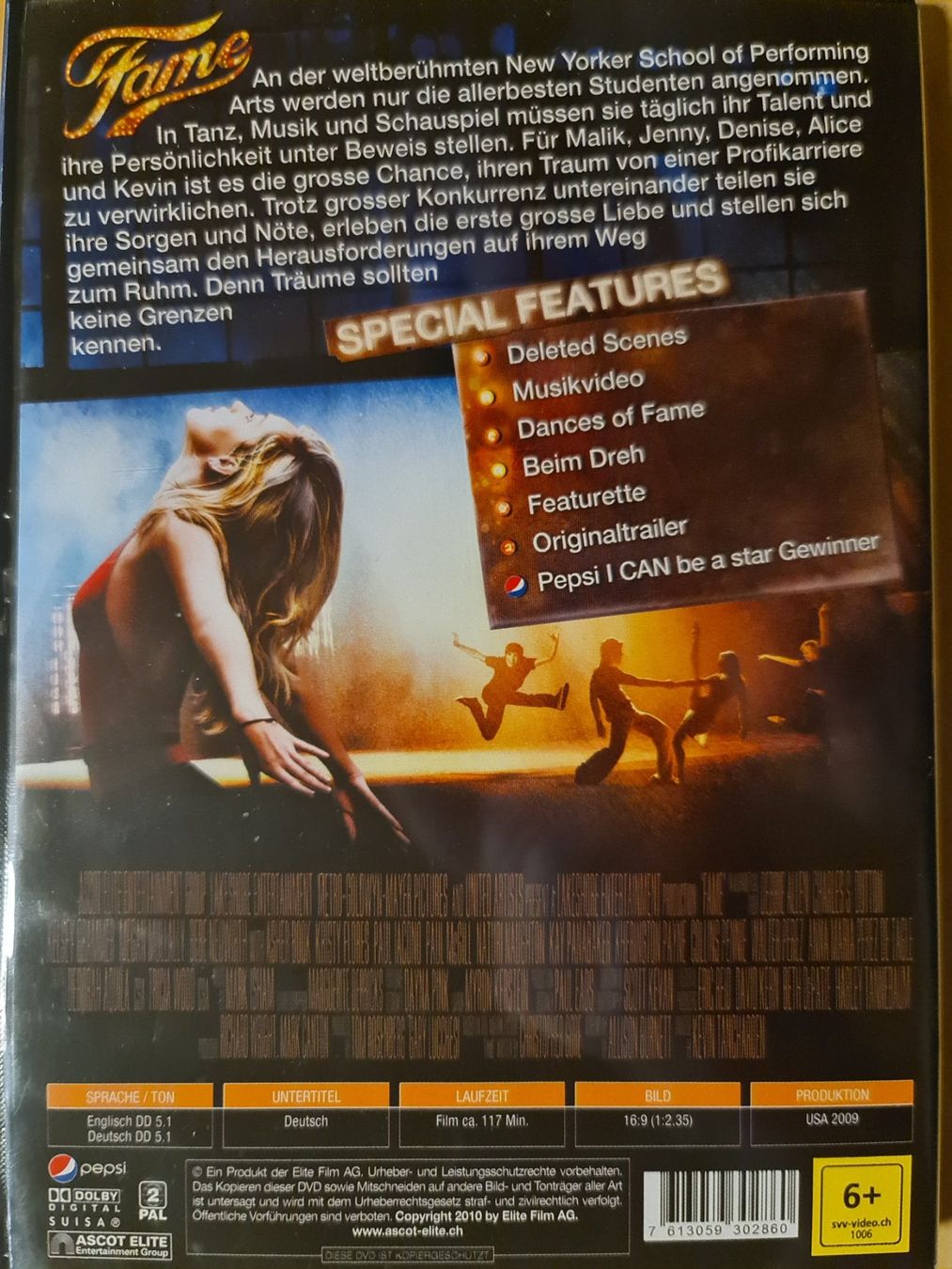 Tutti i DVDs: Fame DVD – Usato da Dintikon venduto da Vexi 1