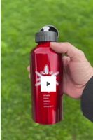Thermosflasche 0,6L Neu/NP20CHF Aluminum 6dl RED