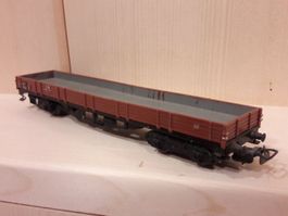 Märklin HO AC : DB wagon plat 4 essieux