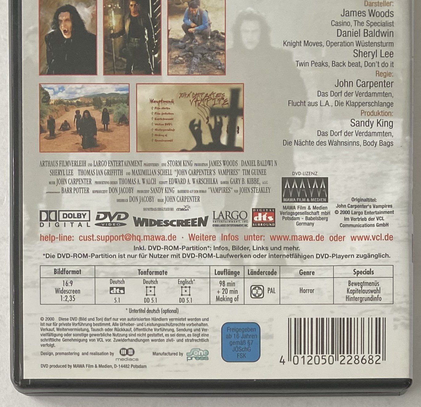 Alle DVDs: John Carpenters Vampire – Gebraucht aus Flums von Asquillo 2