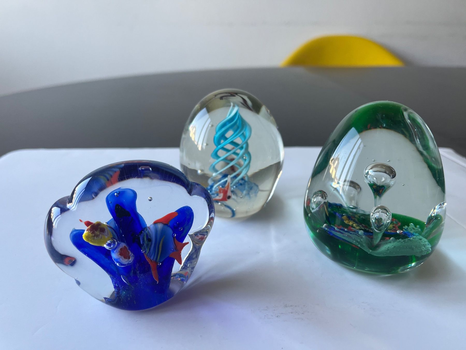 Murano Bicchieri: Murano Aquarium-Briefbeschwerer – Usato da Zürich venduto da omni64 9