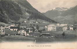 Rodi Fiesso (TI) Valle Leventina panorama Ferrovia Bahn