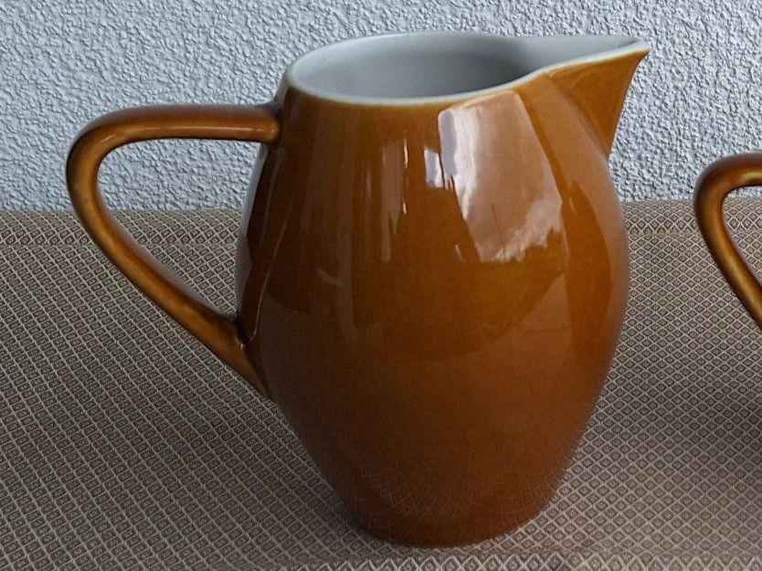 Rössler Caraffe: Rössler Milchkrug 0.75 l, braun – Usato da Altikon venduto da Fadb 1