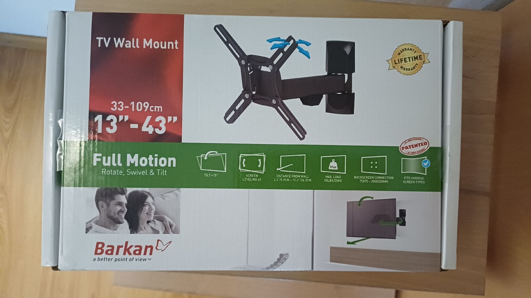 Staffa per monitor: Bildschirmhalterung 13" - 43" – Nuovo e nell'imballaggio originale da Meilen venduto da bearheart01