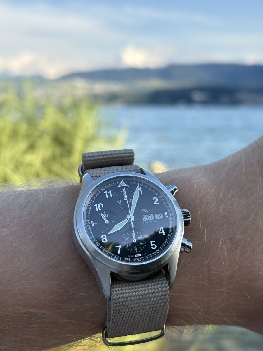 IWC Uhren: IWC Pilot’s Chronograph Spitfire Ref. 3706 – Gebraucht aus Maennedorf von Petraam 8