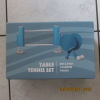 Tischtennis Set Netz Pfosten Paddel Bälle neu