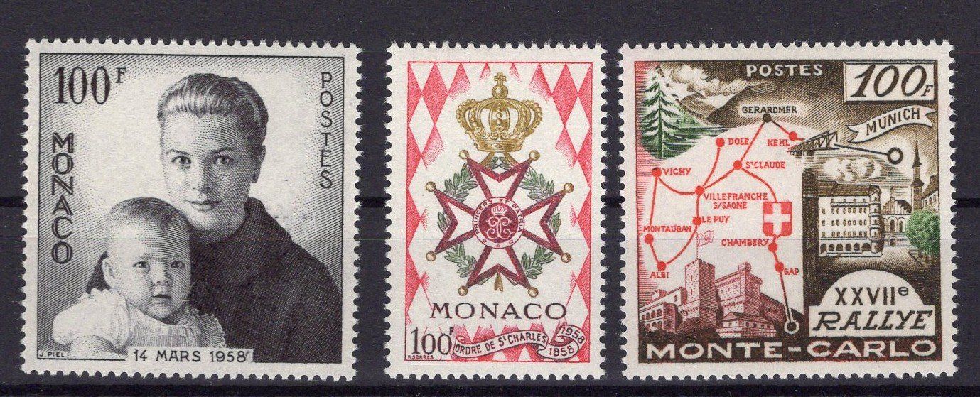 Tutti i francobolli: R5165  /  MONACO 1958 – Nuovo (secondo la descrizione) da Ste-Croix venduto da MONT-TAGNAC