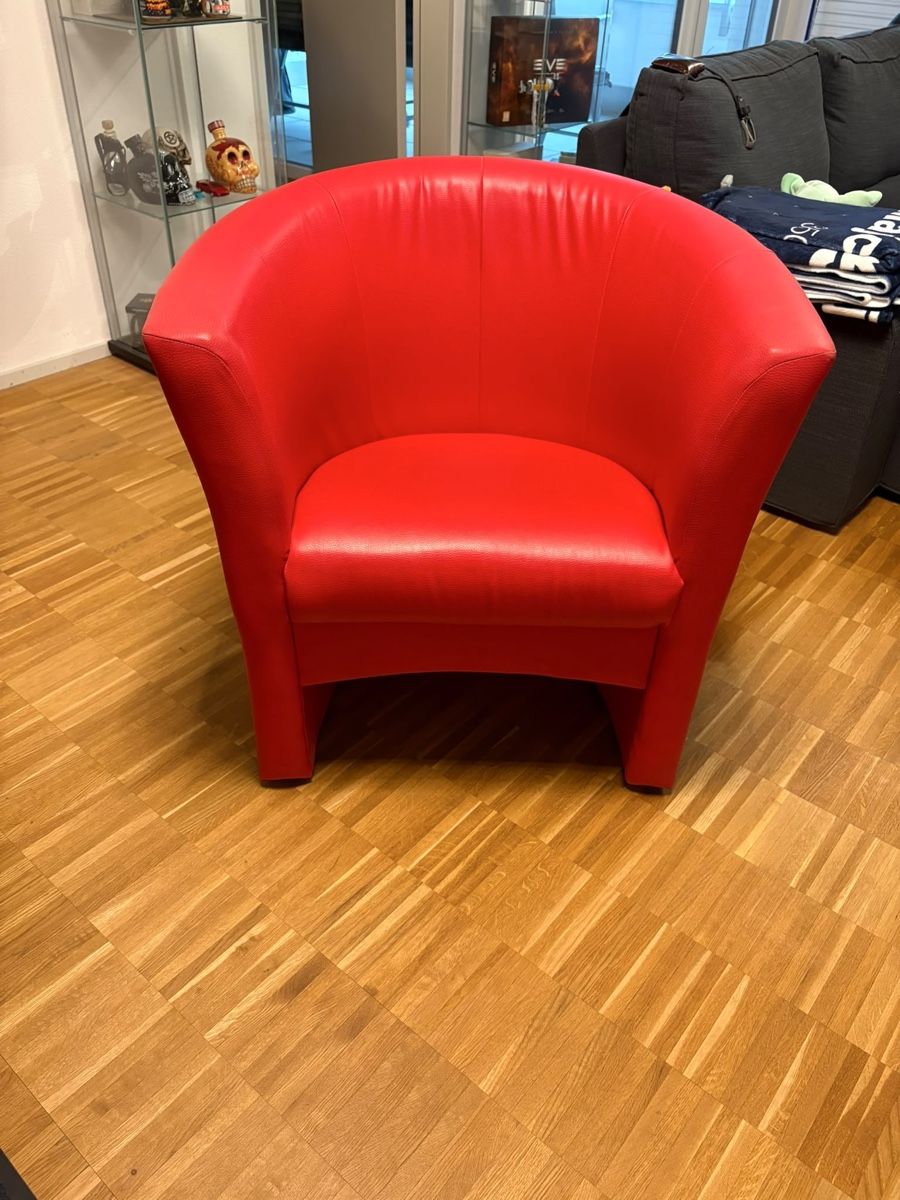 Poltrone: 2 rote Sessel – Usato da Malters venduto da myr_r8cc 1