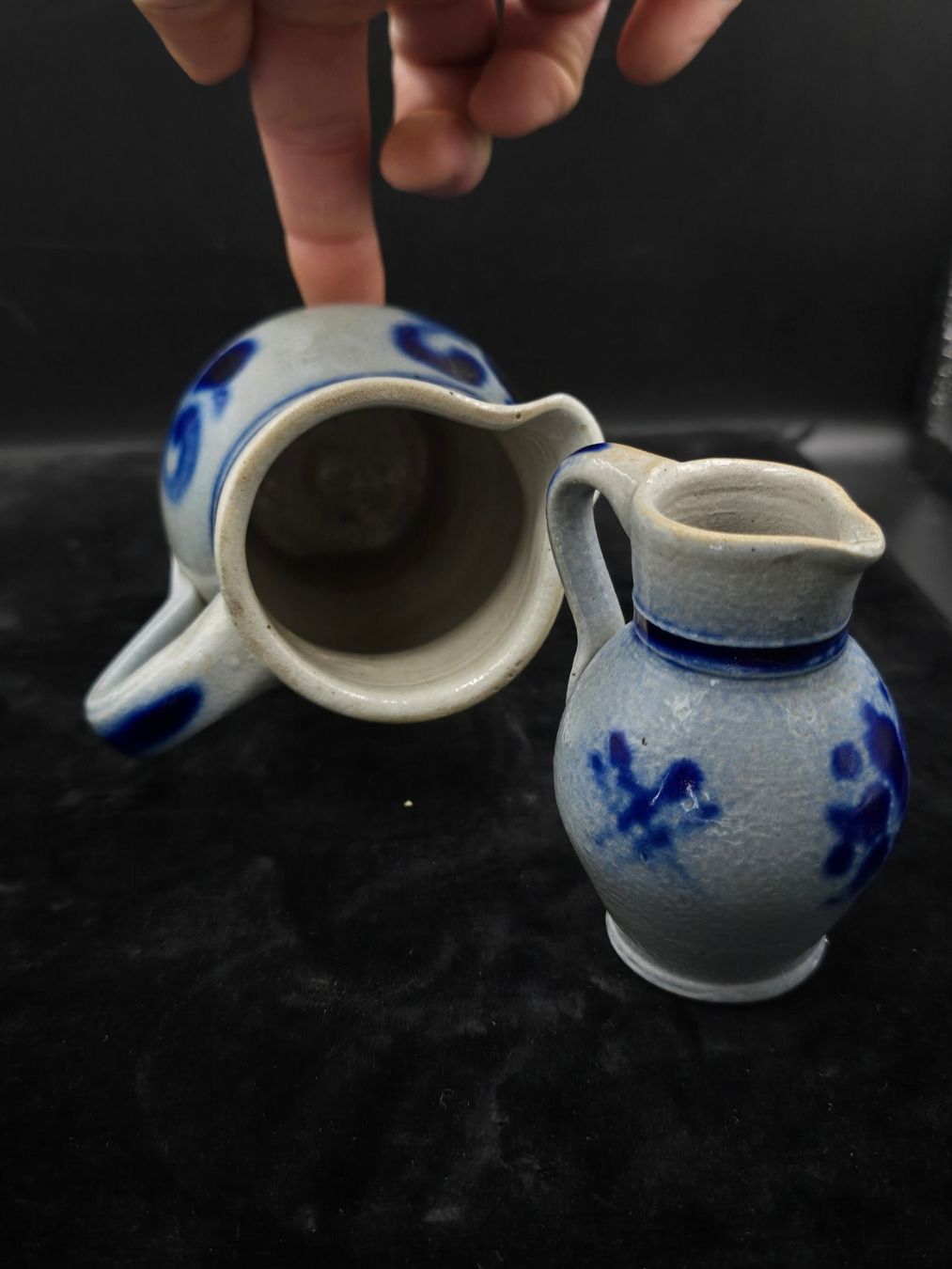 Carafes: Steingut Krüge blau – D'occasion à Rorschacherberg par snOOpydOg11 4