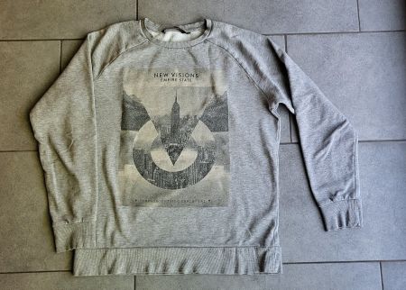 Sweat-Shirt homme gris Tom Taylor - L