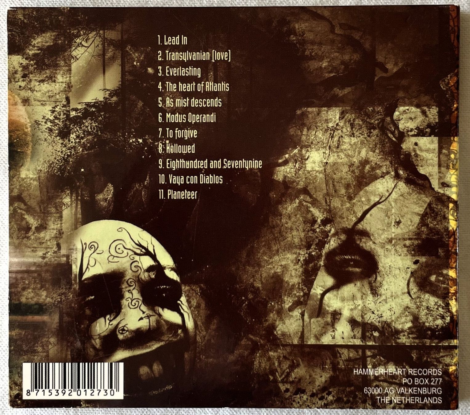 CDs: Divercia – Modus Operandi - CD - 2002 - Digipak First Press – Gebraucht aus Uster von Zardodel 2