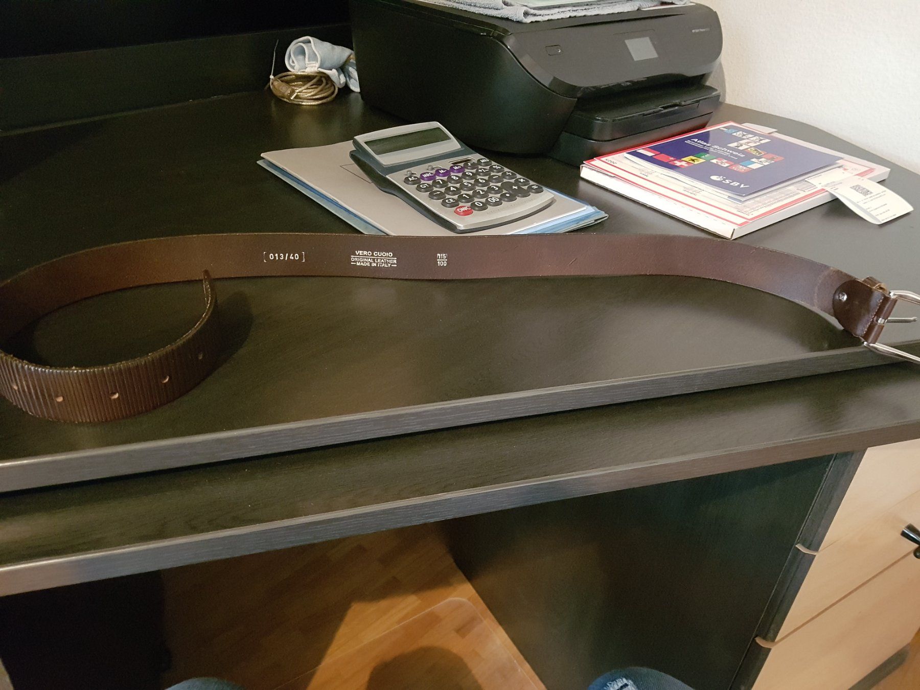 Cinture: Ledergürtel Braun Neu Versand 2 Franken – Nuovo (secondo la descrizione) da Basel venduto da RobertoMansella84 1