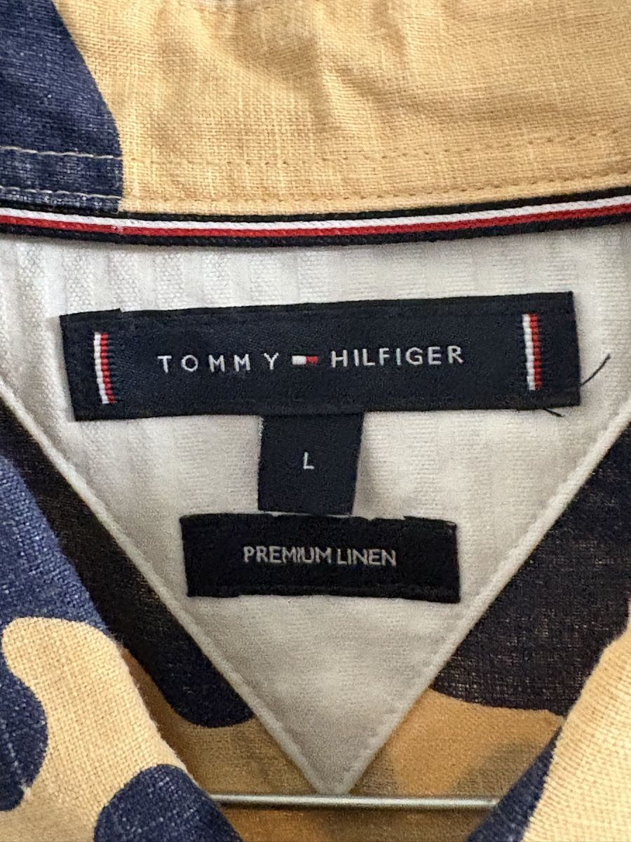 Tommy Hilfiger Camicie: TOMMY HILFIGER PREMIUM LEINENHEMD GR. L – Usato da Regensdorf venduto da k0nkret 1