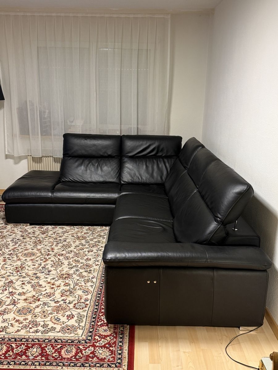 Sofas: Sofa aus echtem Leder – Gebraucht aus Trasadingen von Kaffee.mann 1