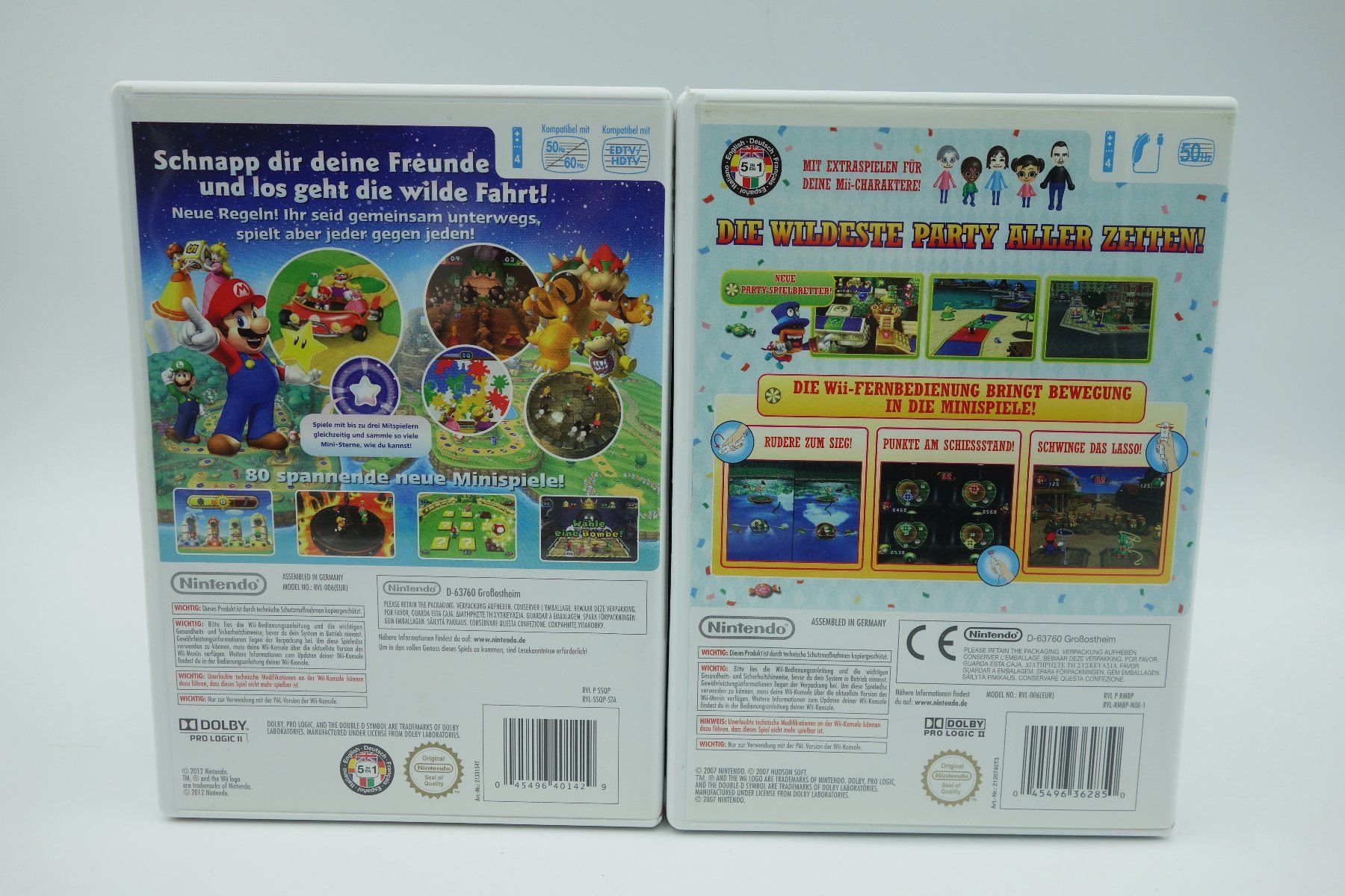 Nintendo Spiele: 2 Mario Party Nintendo Wii Games, 9 + 8 – Gebraucht aus Wil SG von Donaldus 1