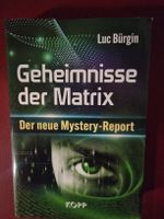 Luc Bürgin Geheimnisse der Matrix Buch 