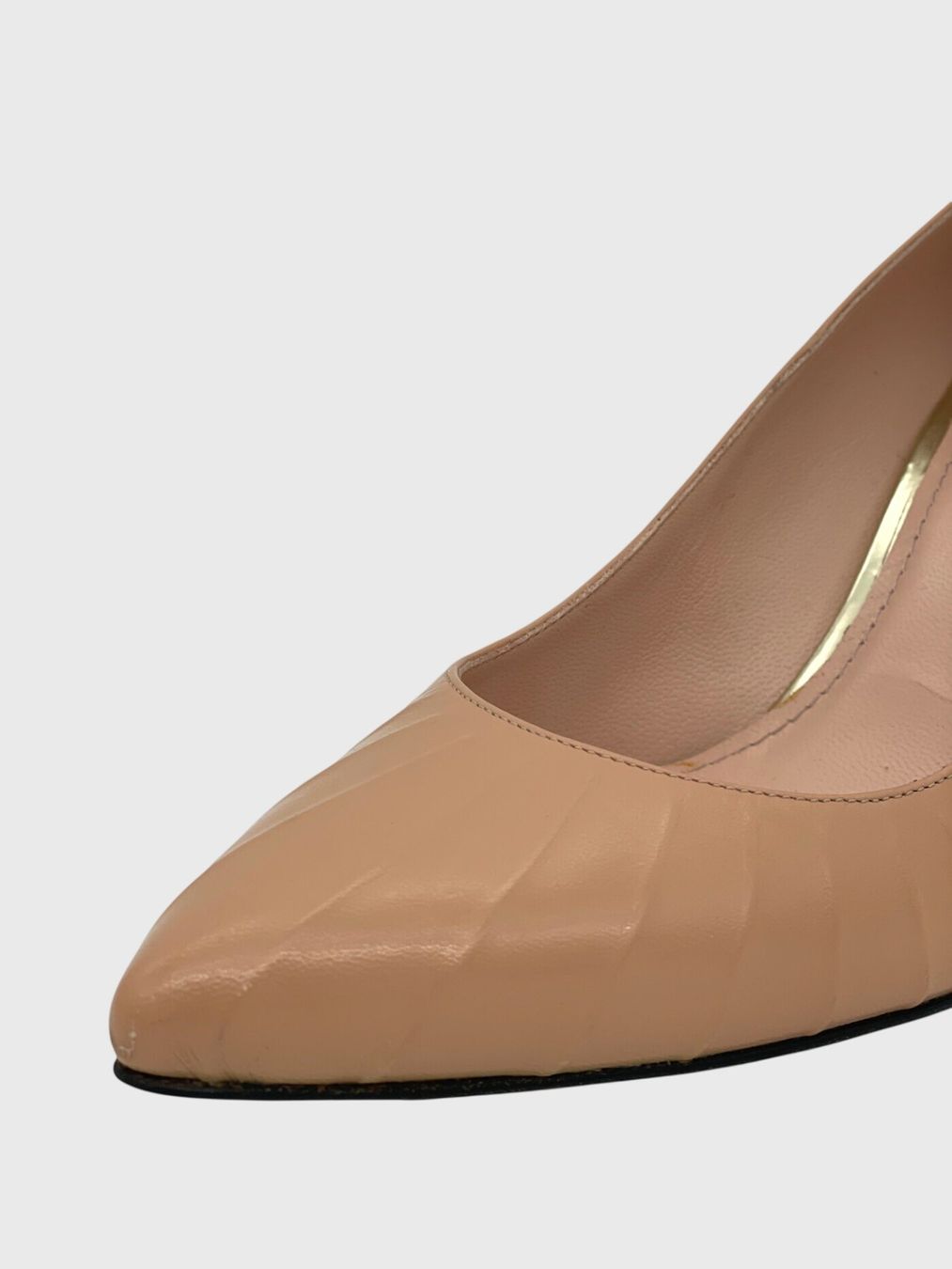 Stuart Weitzman Scarpe da donna: Stuart Weitzman Leather Z1248 Pump EU 38.5 Beige – Usato da Zürich venduto da shoe_shop 5