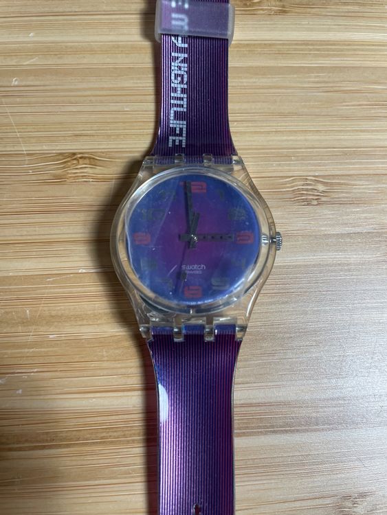 Swatch deals pure purple