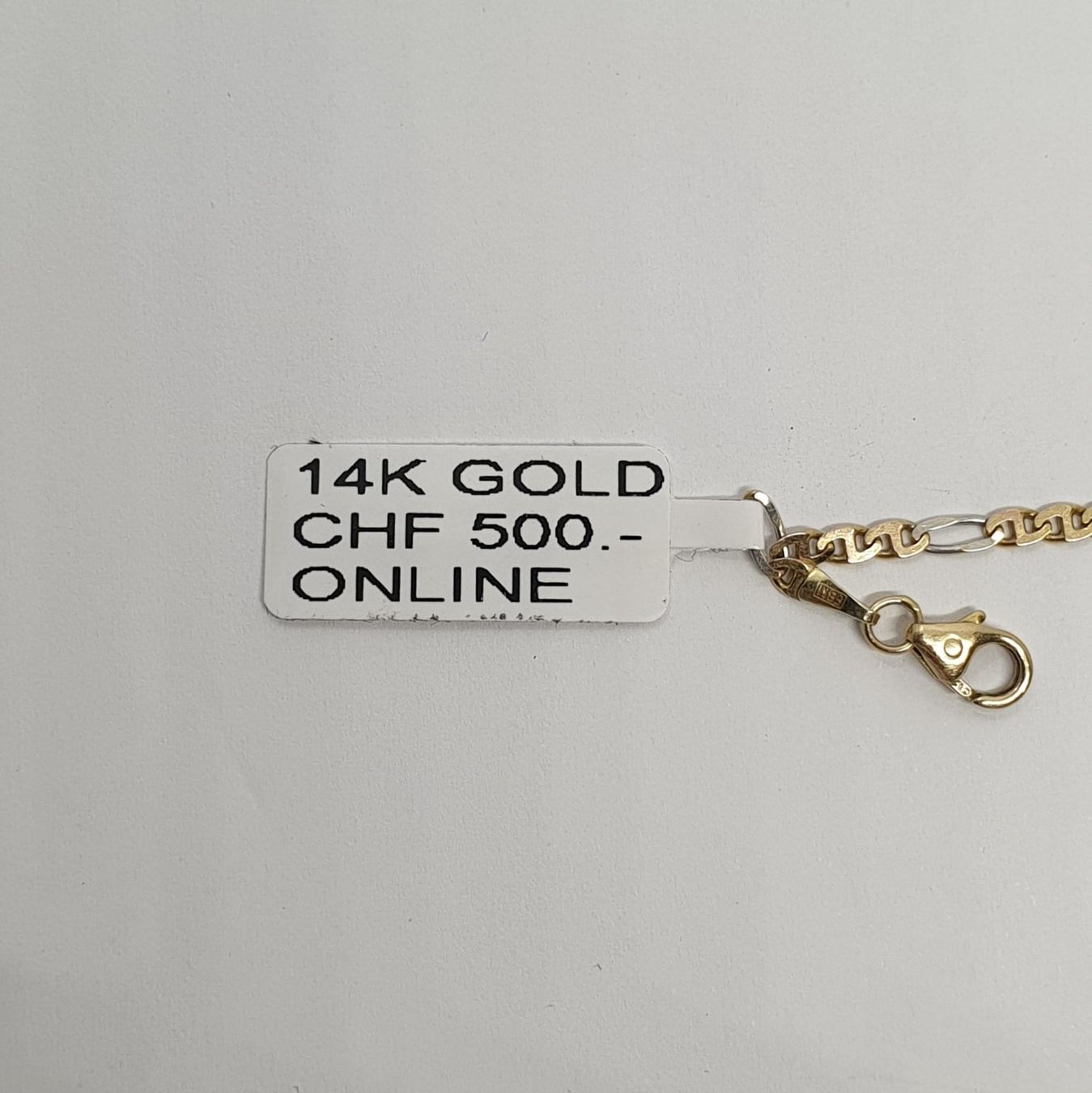 Bracciali & Braccialetti: Echt 14K Gold Armband – Usato da Luzern venduto da Goldhaus-Luzern 3