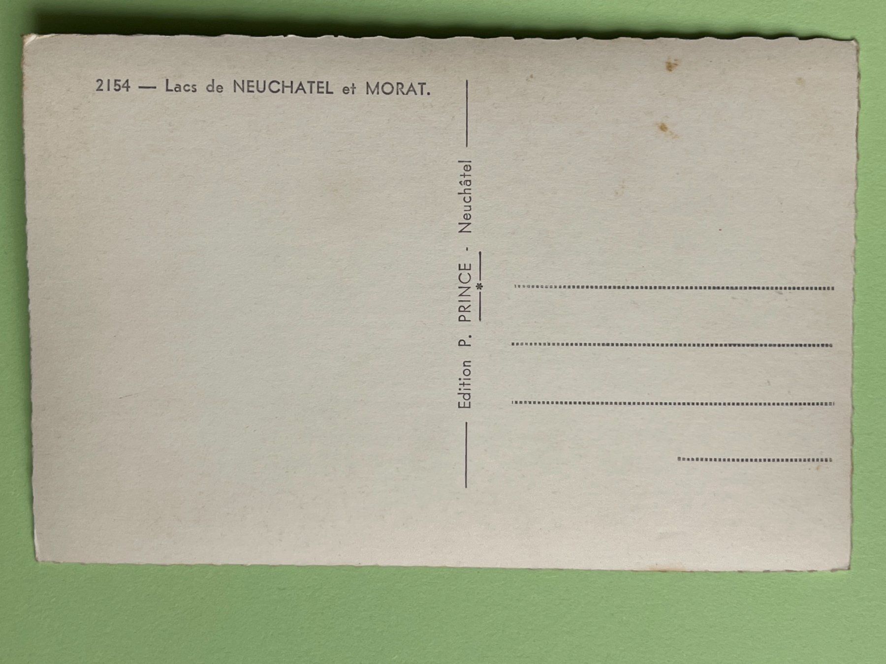 Cartoline postali: Murten- und Neuenburgersee – Usato da Steg VS venduto da danwer74 1