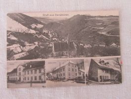 Alte Ansichtskarte Densbüren AG, gelaufen 1911, Rarität!