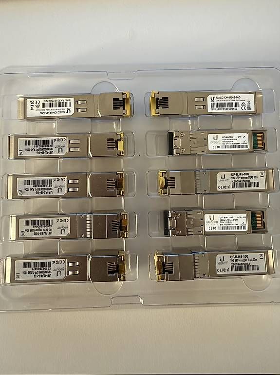 Laufwerke & Adapter: Glasfaser Module RJ45 – Neu und originalverpackt aus Neukirch-Egnach von aerne1990