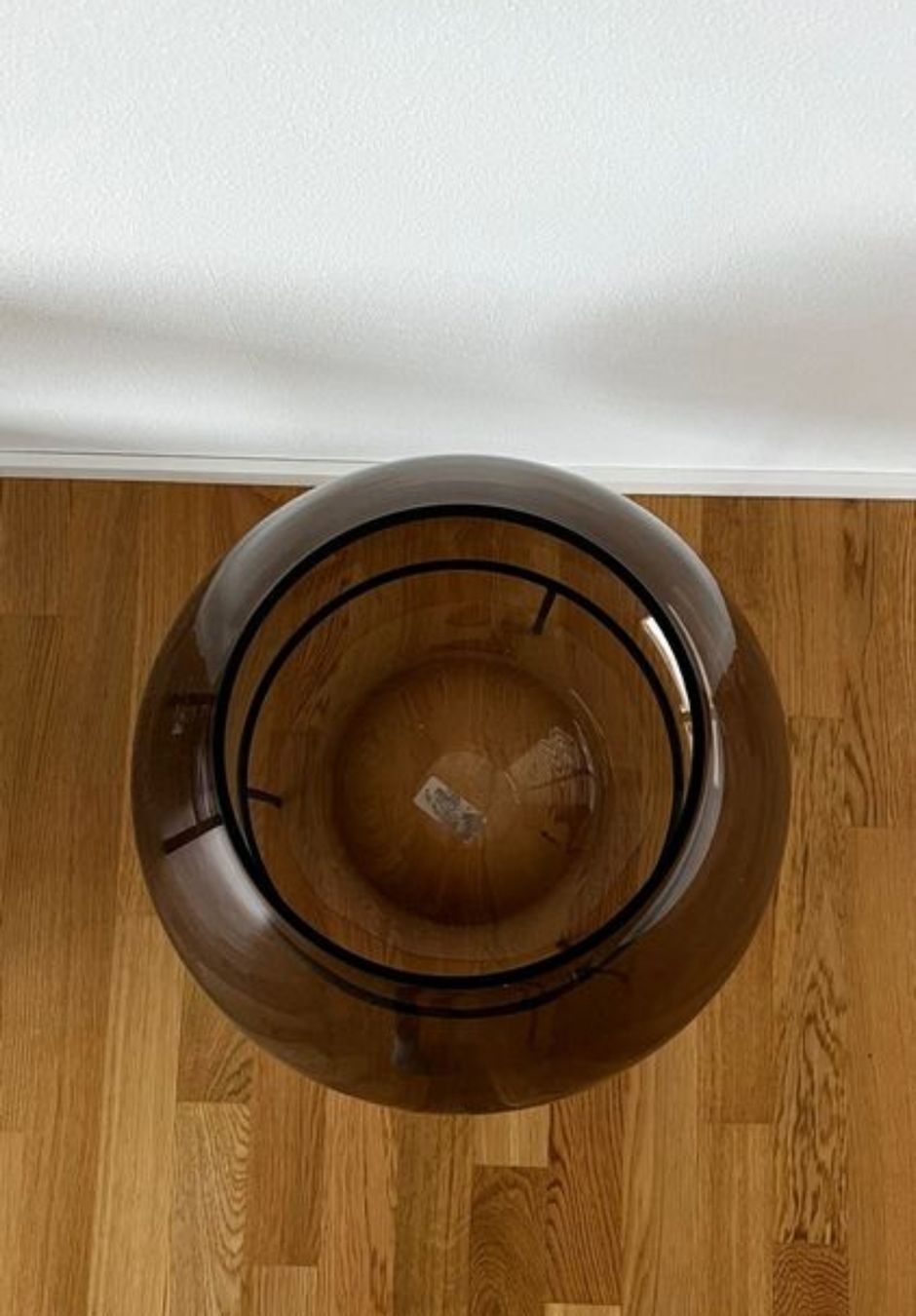 Vasi & Recipienti: Design Glas Vase mit Ständer, braun. – Usato da Cham venduto da Uhhee13 2