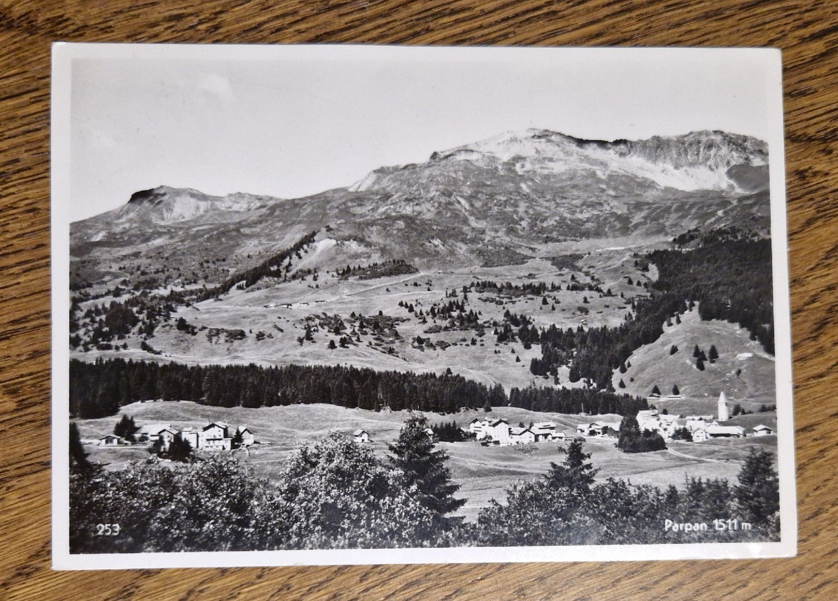 Cartoline postali: Parpan 1950 – Usato da Ebikon venduto da Donar50