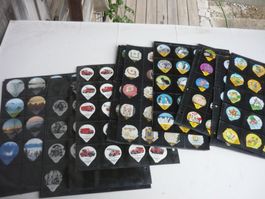 Kafferahmdeckeli-Sammlung, viele verschiedene!