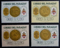 Paraguay Kat. 1372-1375 ** 1964 Kat. 26 Euro selten