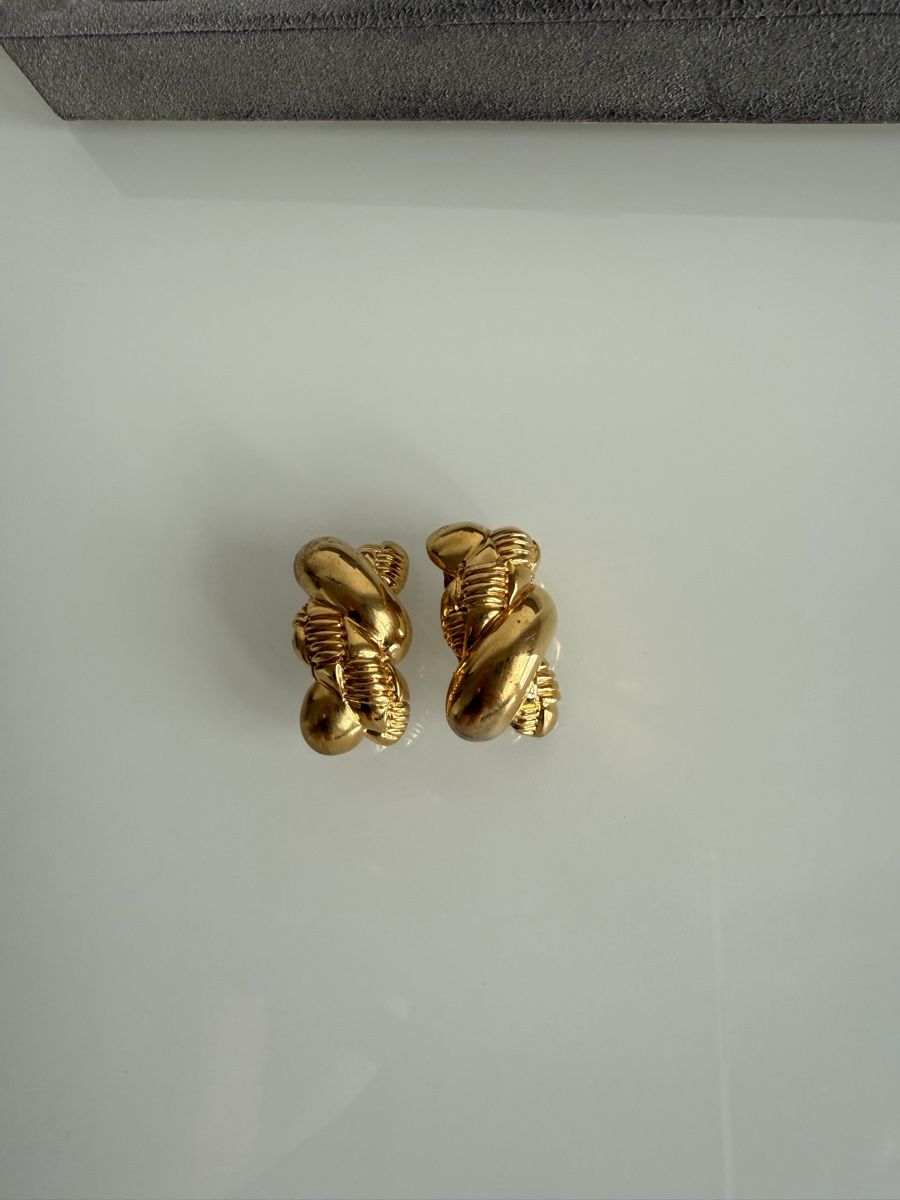 Celine Ohrringe & -stecker: Boucles d'oreilles clips vintage de CELINE – Gebraucht aus Cressier FR von Kvito4ka 8